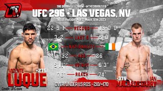 Vicente Luque vs. Ian Garry UFC 296 Fight Breakdown