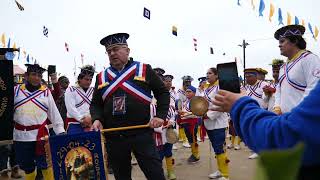 Saludo del baile chino de Valle Hermoso. Fiesta  deLoncura 2024