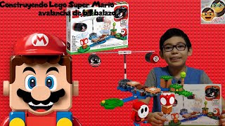 Construyendo Lego Super Mario avalancha de bill balazo