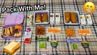 Pack My Kids Lunches With Me | Morning Routine