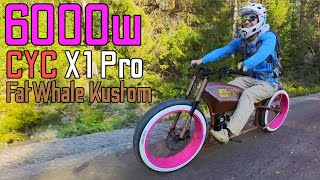 Mun ÄLYTTÖMIN sähköpyörä! Fatwhale Kustom CYC X1 Pro