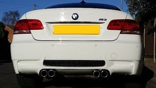 e92 BMW M3 Engnie REVs and sound