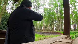 Clay pigeon shooting