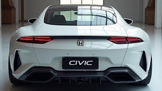 2025 Honda Civic - идеальная смесь власти и эффективности!