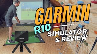 Garmin R10 Home Simulator | Day 1 Getting Better at Golf