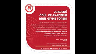 Akademik Biniş Giyme ve Ödül Töreni 2024-2025