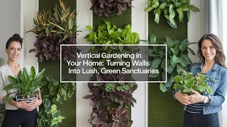 Vertical Gardening in Your Home: Turning Walls into Lush, Green Sanctuaries