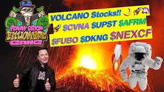 VOLCANO Stocks! Charts in FOCUS: $CVNA $AFRM $NEXCF $UPST $DKNG $FUBO $UBER🚀