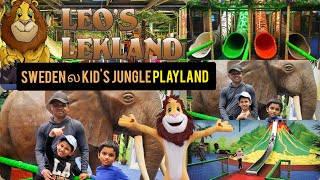 💥Swedenல🇸🇪Fun kids indoor play area vlog /Leo's Leakland vlog/sweden Leo's Leakland/Indoor Playland