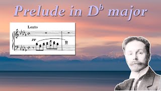 Scriabin Prelude in D-flat major Op. 11 no. 15 - Analysis: Serenity