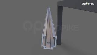 Spaceship 11-Room divider/Hanging sliding system