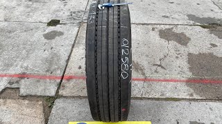 Рулевая шина бу 315/80R22.5 Michelin X Multi Z 2020г.в. Одиночка на самосвал и региональные.