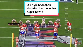 Did Kyle Shanahan abandon the run in the Super Bowl?