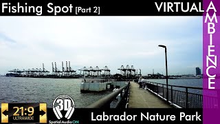 Labrador Park Jetty Fishing Spot Part 2 #labradorpark #ultrawidewalk #pocket2 #3dsound #4kwalk #ASMR