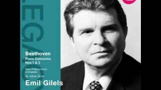 Emil Gilels: BEETHOVEN - Piano Concerto No.3 - Rondo- Allegro scherzando