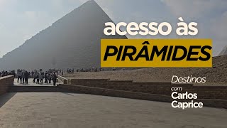 Veja como acessar a entrada do parque das Pirâmides