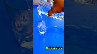 The technique of pouring water #trending #diy #shorts #ytshorts