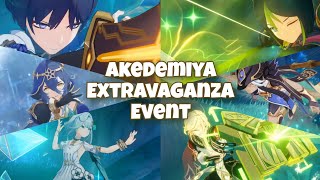 Akedemiya Extravaganza Event Funny Moments || A Parade of Providence || Genshin Impact