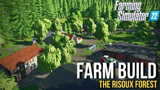 Building a Farm in a forest | Farming Simulator 22 |  Timelapse