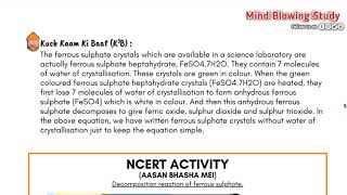 @Shobhit nirwan Chemical reaction and equation Class 10 Notes + 50 Mcqs