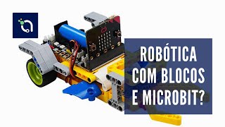 Como unir blocos de montar e Micro:bit para criar robôs?