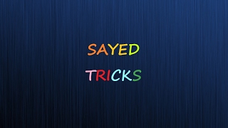 SAYED TRICKS Live Stream