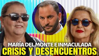 CRISIS entre INMACULADA CASAL y MARÍA DEL MONTE por culpa de ANTONIO TEJADO sobre su LIBERTAD