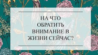 НА ЧТО ОБРАТИТЬ ВНИМАНИЕ В ЖИЗНИ СЕЙЧАС? ТАРО ОНЛАЙН #тарорасклад #онлайнгадание #таро #расклад