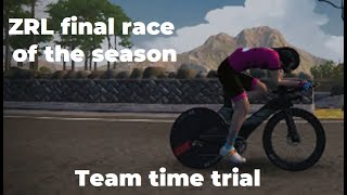 ZRL Final Race Team Neo get 3rd! TTT Zwift Rolling Highlands. Full video.