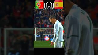 Portugal vs Spain 4-0 friendly 2010 #ronaldo 😱 #football #youtube #shorts