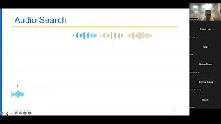 WiSSAP Cup: Talk 1 Audio Search