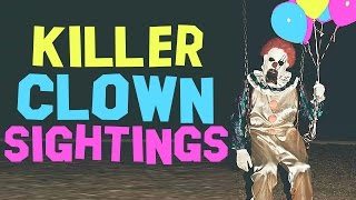 Killer Clown Sightings! | The Monday Beast