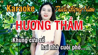 Hương Thầm ✔ Karaoke Thiếu Giọng Nam ► Song Ca Với Ngọc Lan ❖ Thiết TV