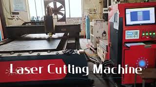 Worker's Team Employs Automated Laser Cutter for Efficient Production!