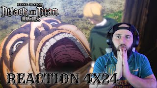 ATTACK ON TITAN 4X24 REACTION ''Pride'' Shingeki No Kyojin