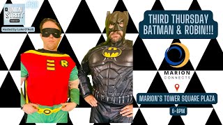 BATMAN & ROBIN save the Day on Union Street Podcast with Marion Connects