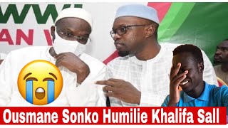 Incroyable Ousmane Sonko humilie Khalifa Sall, Barthelmy  Diaz …..