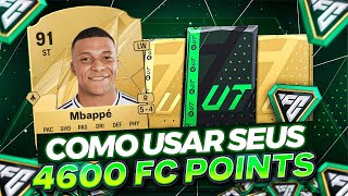 COMO GASTAR 4600 FC POINTS BÔNUS DO EA FC 25 VERSÃO ULTIMATE