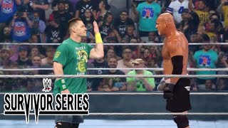 WWE September 17, 2021- John Cena vs. Goldberg ; Survivor series 2021