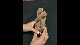 Diy pen pencilholder with wastematerials #diy #penholder #pencilholder #sanguttans