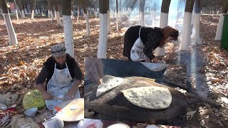 В деревне бабушка готовила вкуснейший кутаб, вкус и запах восхищали тех, кто ел его