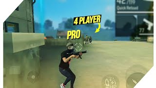 1 VS 4 IN CS RANK | GARENA FREE FIRE | RAKESH FREE FIRE - RFF