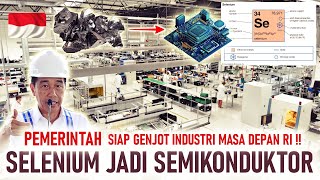 RI KAYA SELENIUM PEMERINTAH SIAP GENJOT HILIRISASI SELENIUM KE SEMIKONDUKTOR, INDUSTRI MASA DEPAN RI