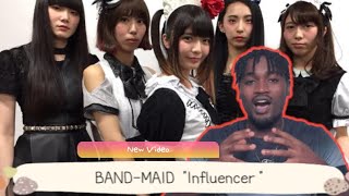 BANDMAID INFLUENCER OFFICIAL MUSIC VIDEO IS OUT. Metal Reacts . NoelSpedy #bandmaid