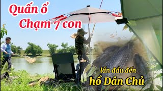 Câu lục. Lần đầu câu tại Hồ Câu Dân Chủ, thính phủi 2 chạm 7 bắt 4