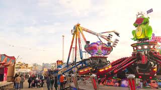 Hull Fair 2024 NOW OPEN - FIRST FULL WALKTHROUGH POV Friday Evening