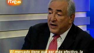 Dominique Strauss-Kahn sobre el mercado laboral español