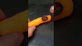 1000 degree steel vs snack #shorts #satisfying #asmr #snack #cheetos