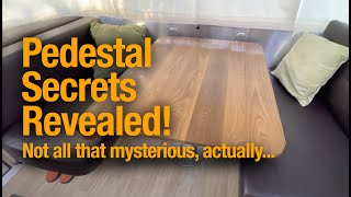 Pedestal Table Modification — Long term update! – Convert your RV dinette to a pedestal Table