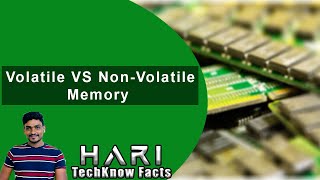 Volatile and Non Volatile Memory Difference